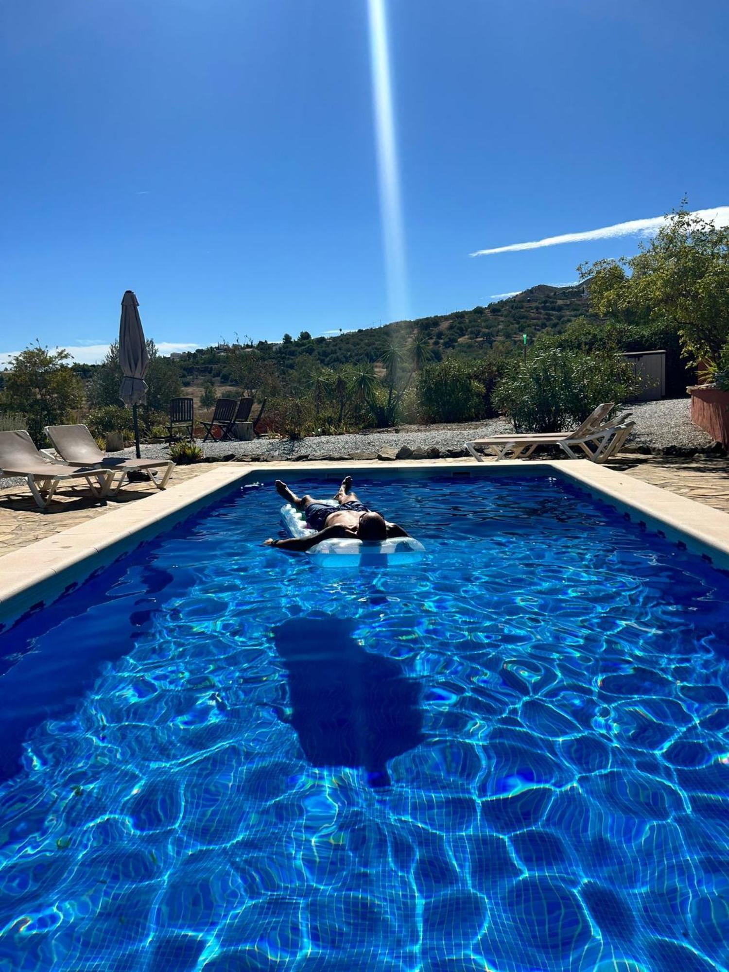Вілла La Rustica En Vinuela, Piscina Privada Екстер'єр фото