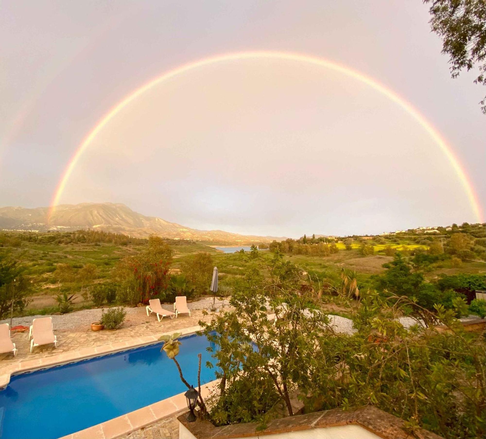 Вілла La Rustica En Vinuela, Piscina Privada Екстер'єр фото